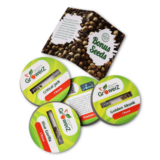 Семена конопли сорта Golden Skunk Reg.